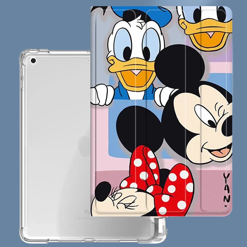 

Mickey Case for IPad 10th Generation 10.9in Pro 10.5in Case 19 21 10.2in 17/18 9.7 Soft Smart Cover Min6 8.3in Air4/5 Table Case