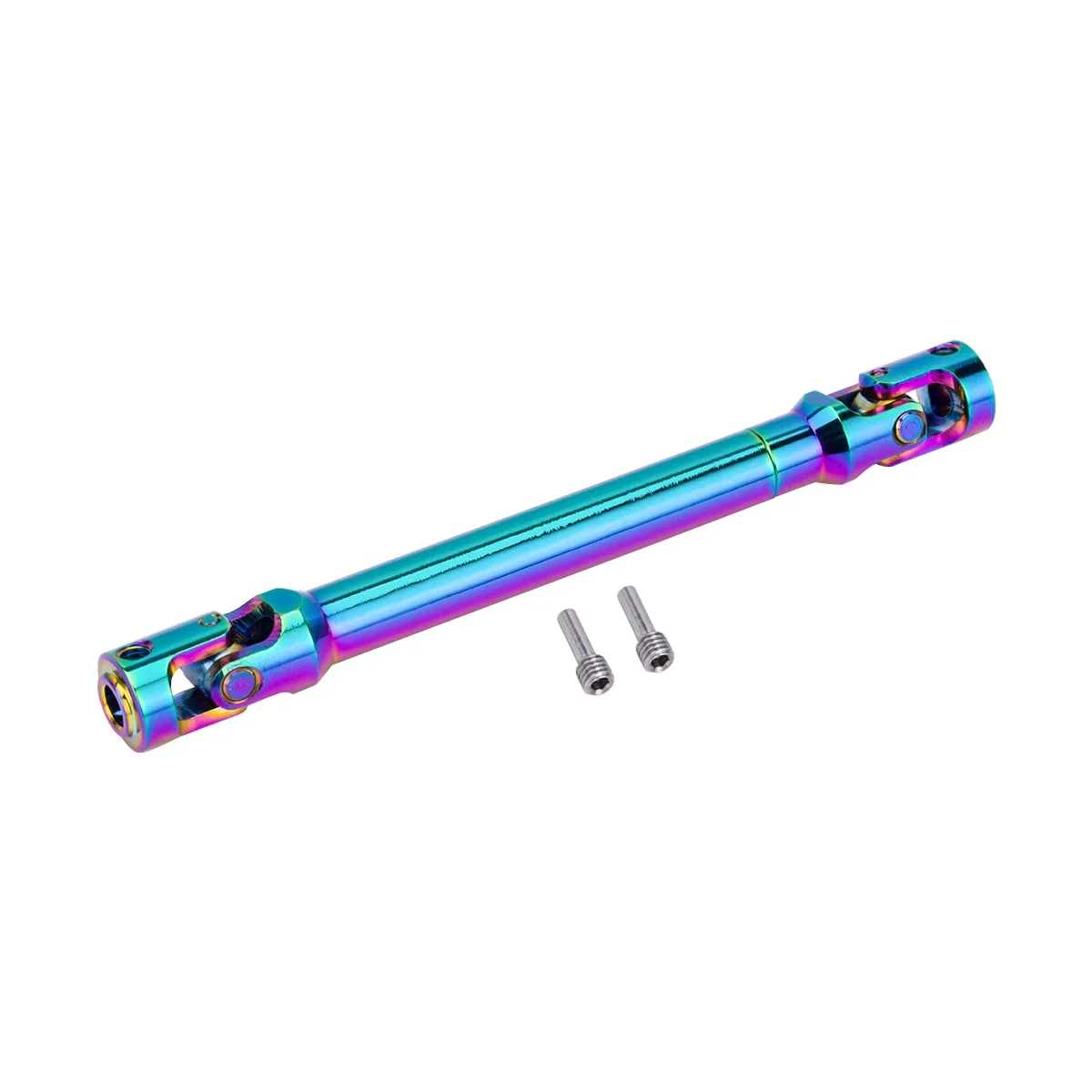 Bunte interne Spline-Antriebswelle aus Metall für 1/10 RC Crawler Car Axial SCX10 II III TRX4 TRX6 YIKONG CC01 VS4-10 LCG Upgrades