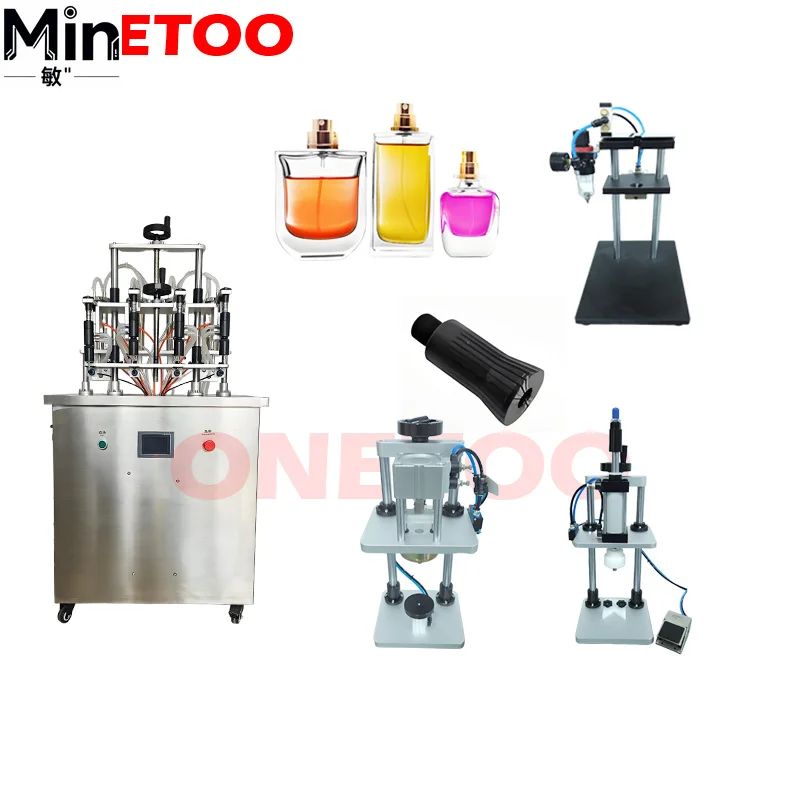 Multi Nozzle Perfume Liquid Dispensing Sprayer 1 2 4 Head Manual Filling Tool for Fragrance Essential Oil Small Batch Packaging