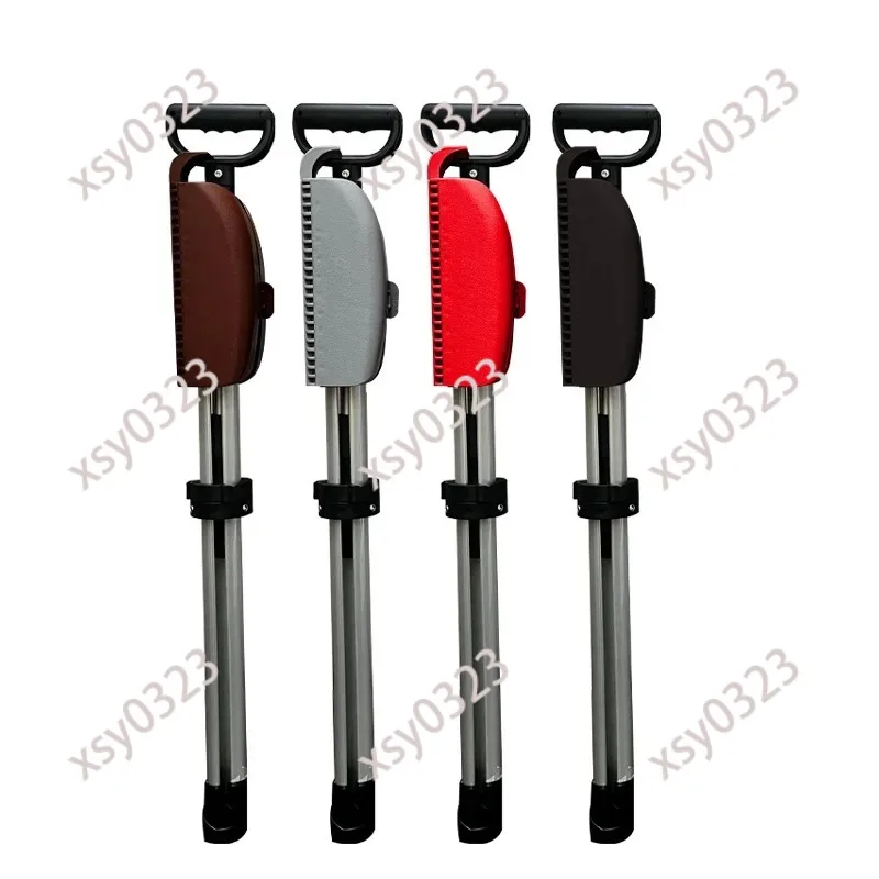 Multifunctional Lightweight Folding Cane Stool Non-Slip Elderly Walking Cane Chair L-Shaped Access for Disabled Mountaineering