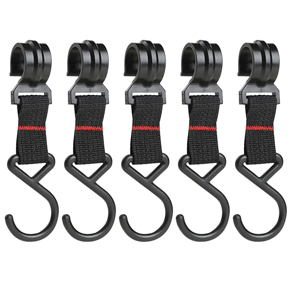 5/10pcs Outdoor Camping Moveable Hooks Detachable S-Shaped Hooks Hanging Storage Rack Multifunctional Outdoor Accessories