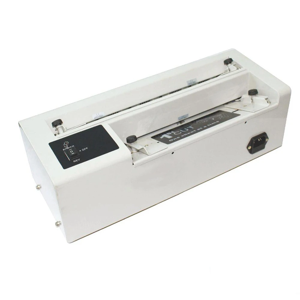 

QG-02 Electric Business Card Cutting Machine Iron Case Paper Trimmer