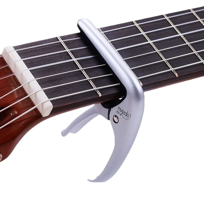 Musedo Professional Guitar Capo MC-5 per chitarra acustica Capo ,MC-6 per chitarra classica Capo basso chitarra elettrica