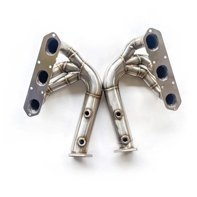 Performance Manifold Suitable Boxster/Cayman 987 2004-2011 Automotive Exhaust System Stainless Converter - view 5