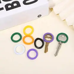 New Elastic Key Cap Key Accessories Multicolor Key Toppers Soft Silicone Key Protector