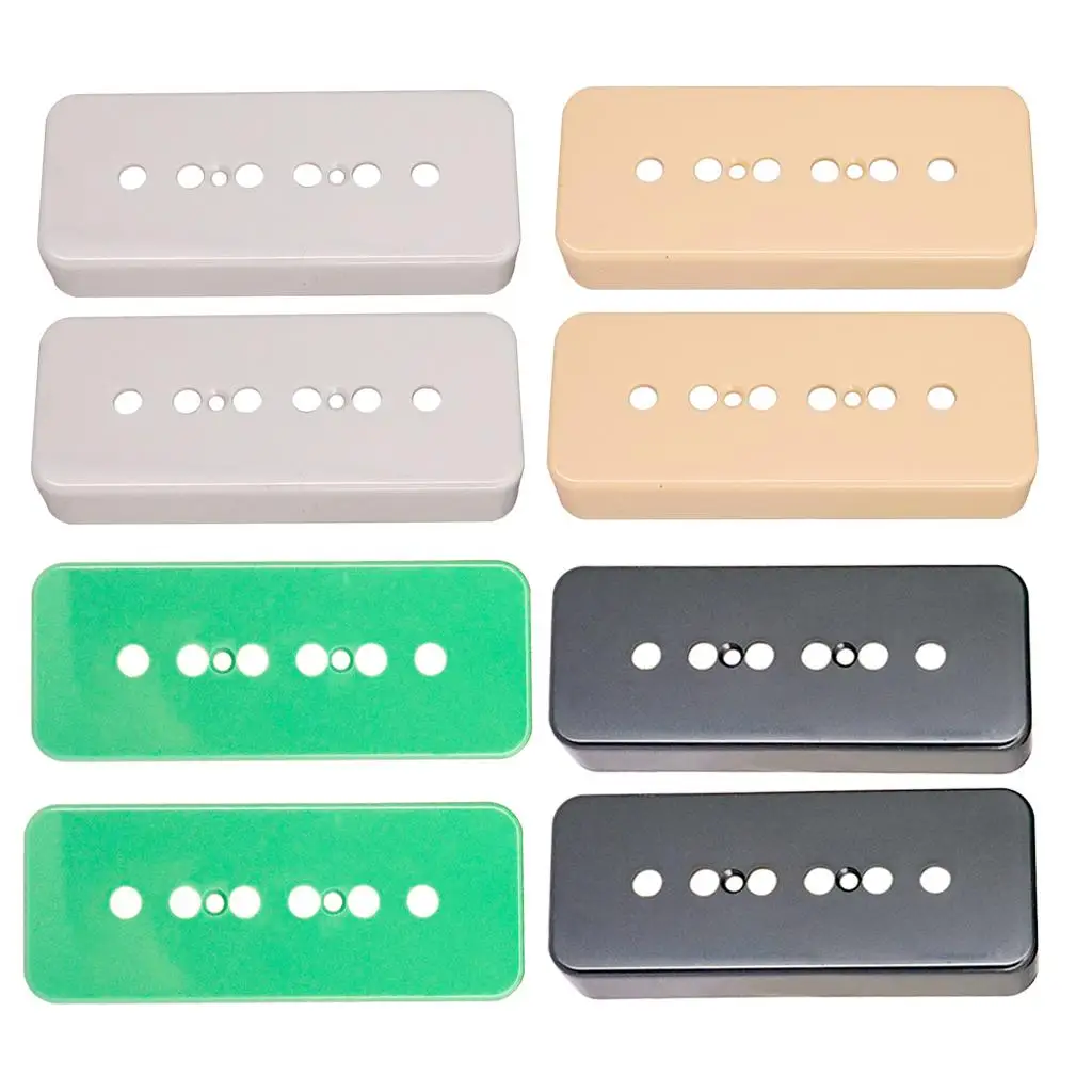 2 Pcs P90 Sopabar Pickup Covers Single Coil 50/52mm for