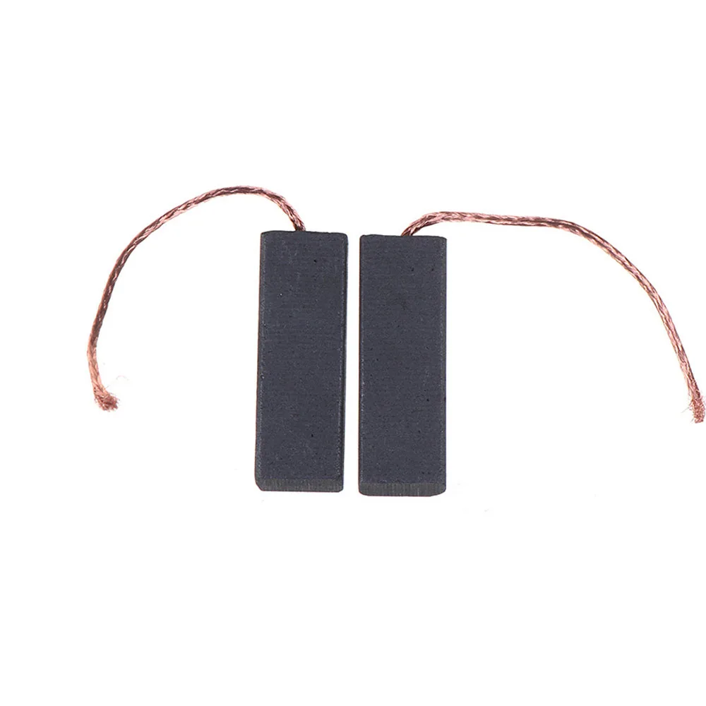 

for Washing Machine Carbon Brush Motor Copper Accessories with 58mm Length Lead 5x13.5x40mm Black 2PCS