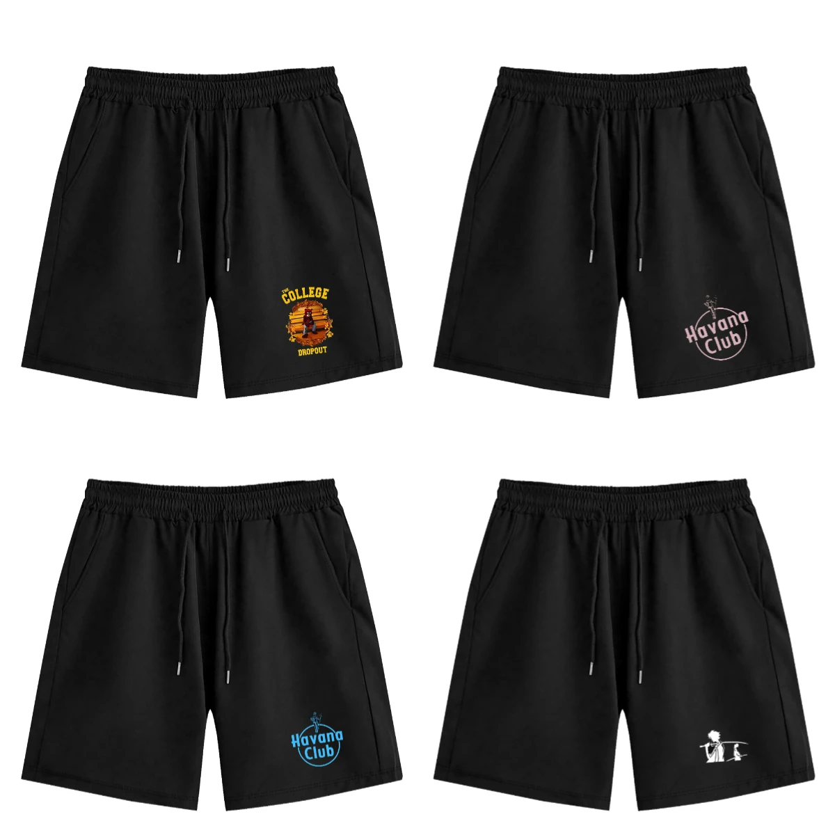 

Новинка 2023 года, летние шорты с принтом для мужчин и женщин, свободные повседневные удобные спортивные шорты и повседневные брюки для пляжного фитнеса