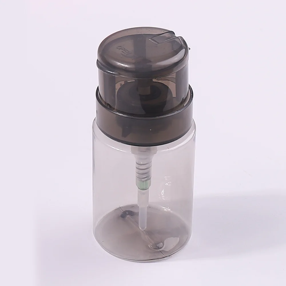 2026 1Pcs Refillable Bottles Push-type Bottling Empty Pump Dispenser Bottle for Nail Polish and Makeup Remover Bottle Packaging view 6