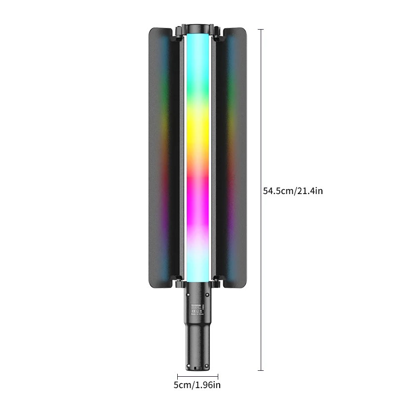 Portable Professional RGB Tube LED Lighting for Video & Photography Handheld with Bright Fill Lights