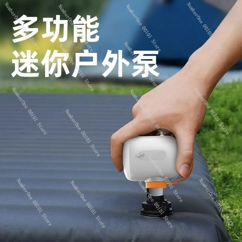 2600mAh Portable Electric Air Pump for Outdoor Camping Mini Inflator High Quality Air Mattress Swim Ring Vacuum Compression