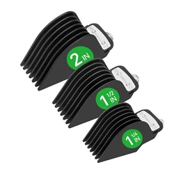 YINKE Clipper Guards for Wahl Hair Clippers Trimmers with Metal Clip 1.25