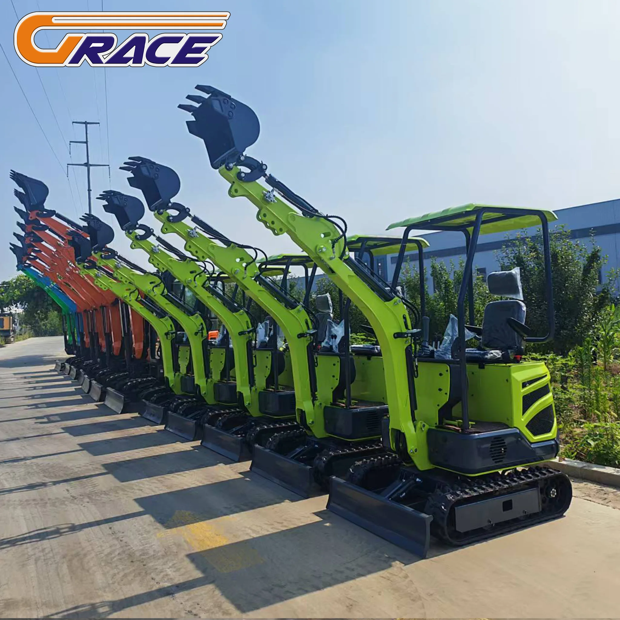 حار بيع حفارة صغيرة محرك EPA 1.8 طن الزاحف مايكرو حفار 1 طن 1.5 طن مزرعة هيدروليكية حفارة صغيرة للبيع