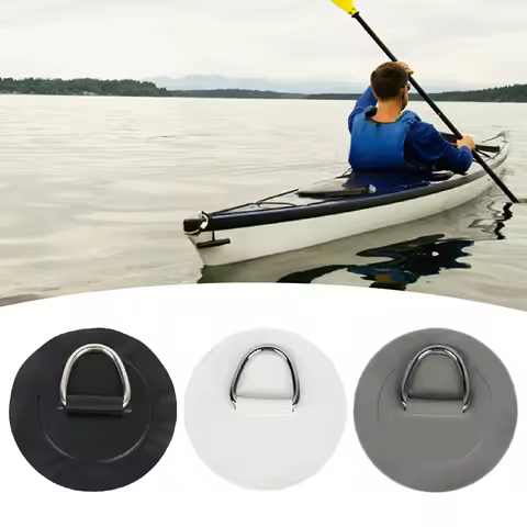 Stainless Steel D Ring Patch Deck Surfboard Accessories Paddle Board PVC