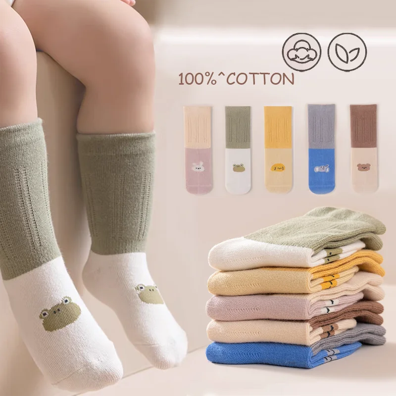 3 Pairs/lot Newborn Socks Winter Thick Coral Fleece Warm Kids Leg Warmers Girls Boys Toddler Soft Baby Anti-slip Children