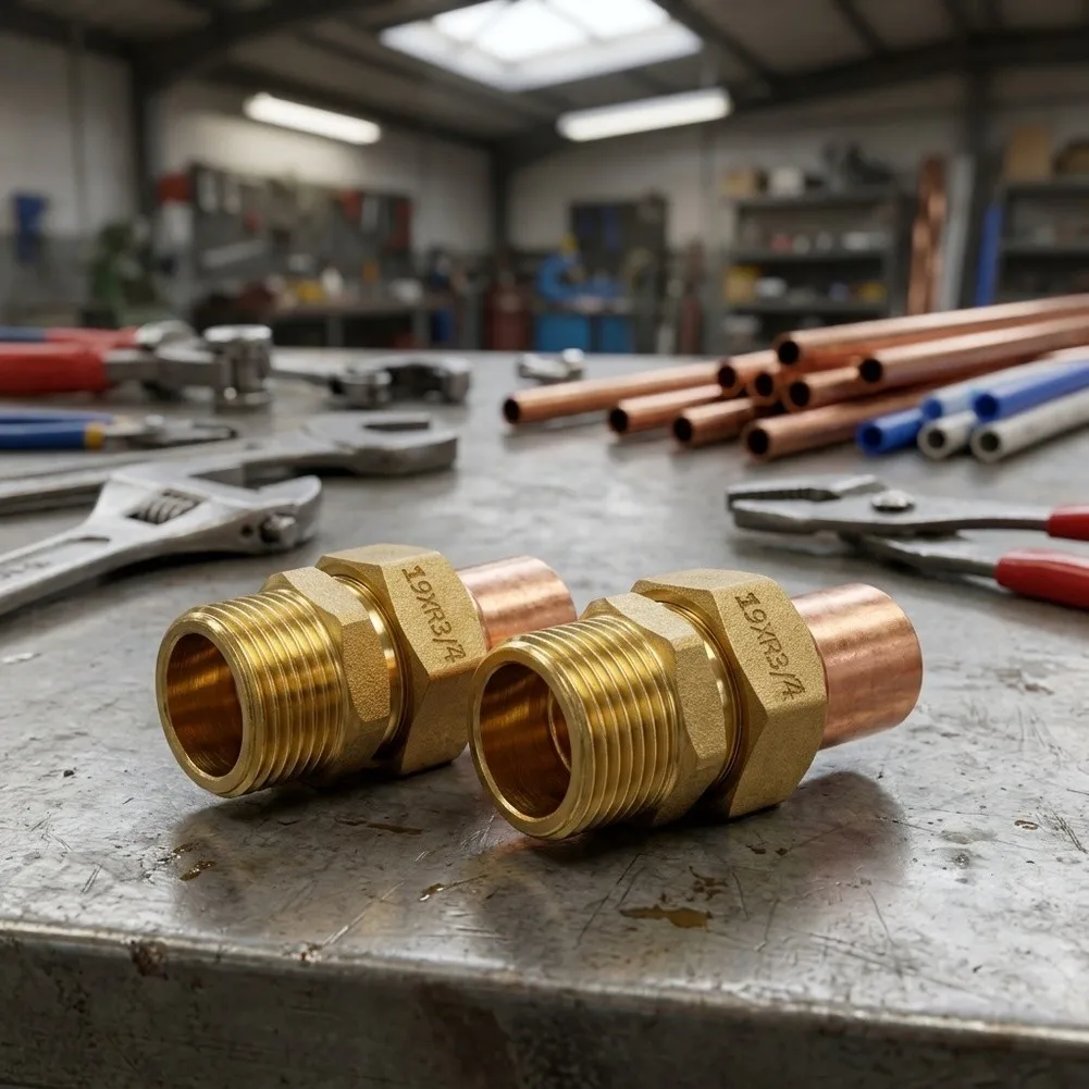Brass Pipe Fittings For Plumbing 34 Brass Fitting Homebrew Soldering Ready LF Brass Construction Crack Resistant