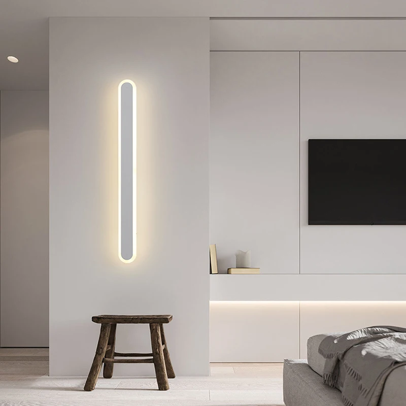 Moderna lâmpada de parede led corredor arandela para sala estar quarto cabeceira sofá corredor barra entrada decoração casa luminária lustre