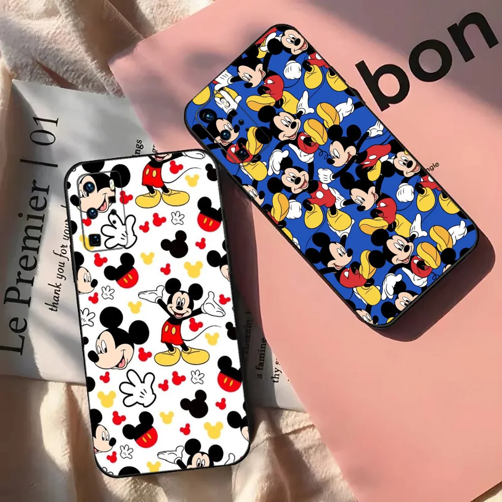 

M-Mickey-Y Mouse cartoon Phone Case For Samsung Galaxy A13,21s,22,31,32,52,53,71,80,91 Black Soft Cover