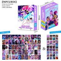 New 96 K-POP demon hunters witch hunters animation peripheral LOMO small card card games cards uno card game cards