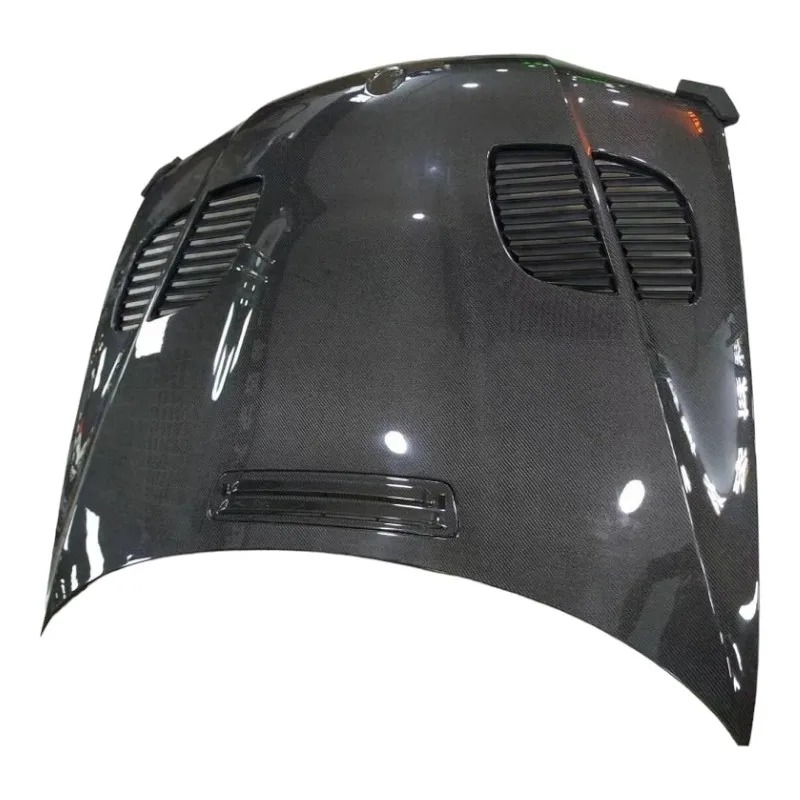 Carbon Fiber for BMW E46 M3 2 Door Car Front Hood Lid Bonnet,100% tested well view 3