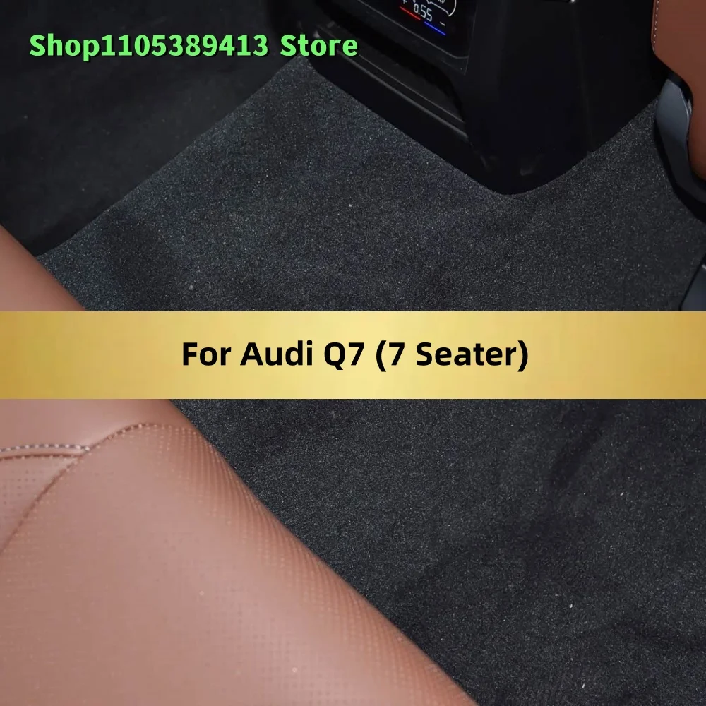 

Mats Carpets Leather Custom Car Floor Mats For Audi Q7 (7 Seater) 2025 2024 2023 2022 2021 2020 2019 2018 Car Mat Accessories