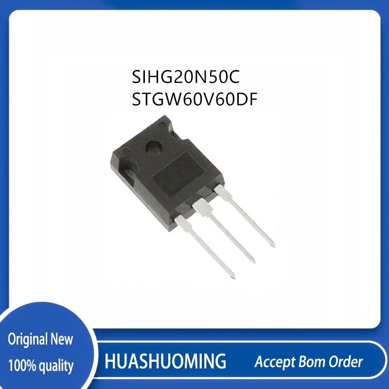 10Pcs-20Pcs/Lot SIHG20N50C G20N50C GW60V60DF STGW60V60DF  TO-247-3