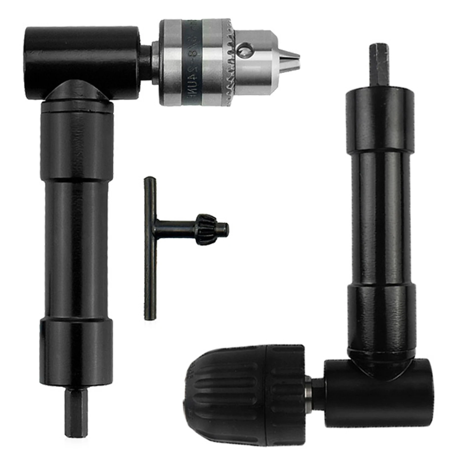 Right Angle Adapter For Electric Drills Right Angled Keyless Drill Chuck For Home House Improvement