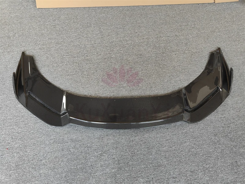 RZ style carbon fiber front bar edge front lip for Lamborghini Huracan Lp610 2015-2020 car parts