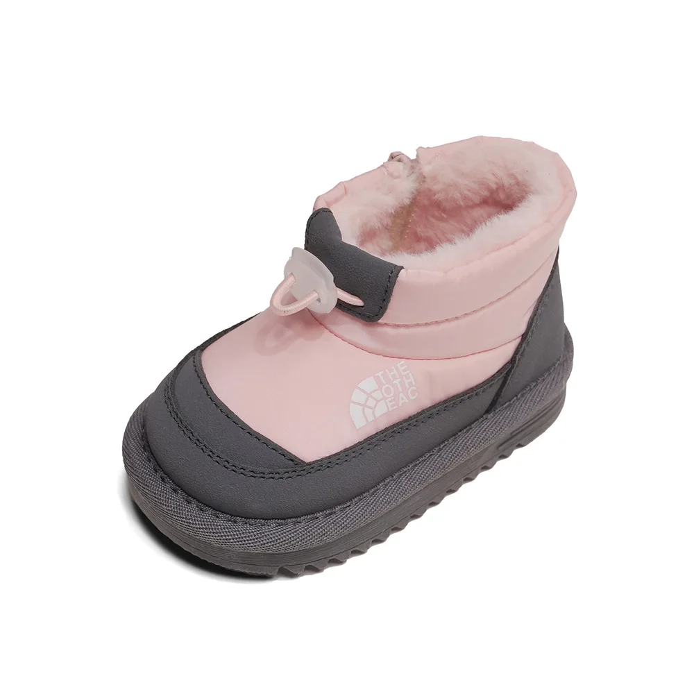 Winter Baby Snow Boots Boys Snow Wind Prevention Cotton Shoes Girls Cute Buckle Design Snow Boots Children Anti-slip Warm Shoes