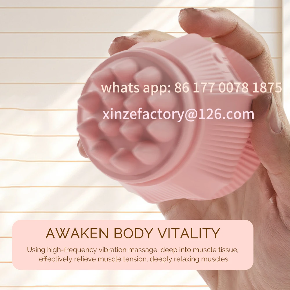 

Customizable 4 In 1 Fascia Massager Ball Adsorption Type Ball Massage Cone Fitness Muscle Lumbar Waist Back Shoulder And