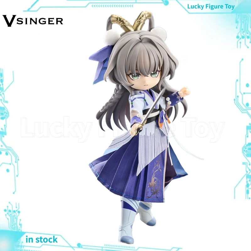 

【Pre-sale】VSINGER Q-version Humanoid Vsinger Luo Tianyi 1/12 Scale Action Figure Toys