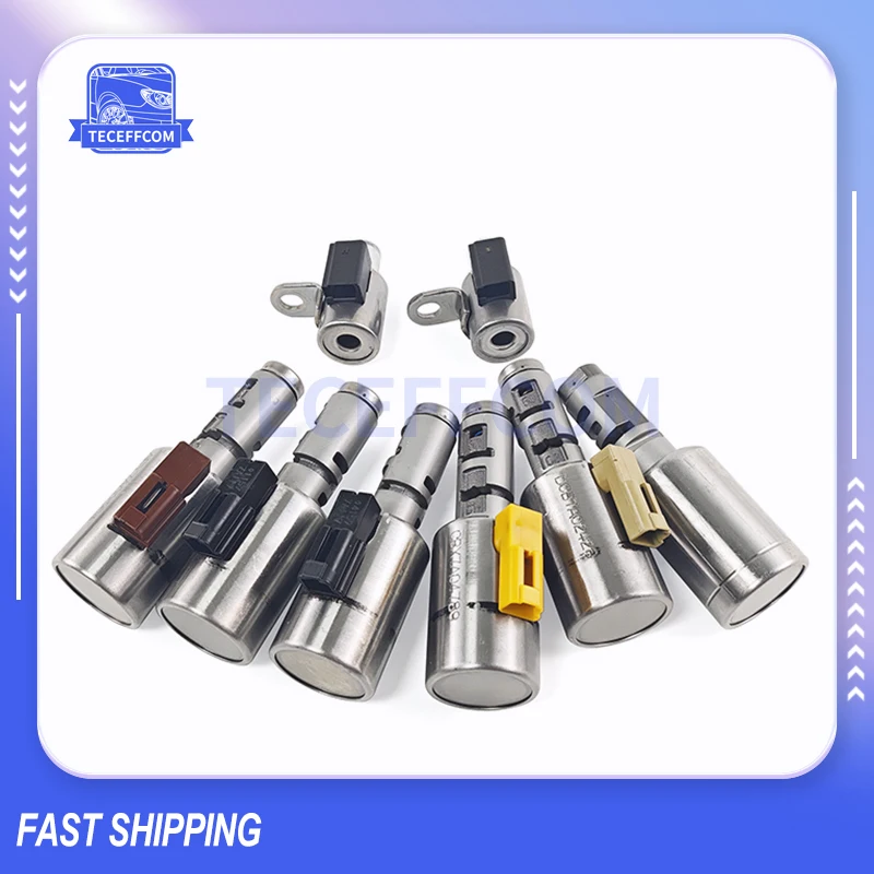 VWアウディミニ用トランスミッションソレノイドセット,6速,09g,TF-60SN,tf60sn,2003-on,8個