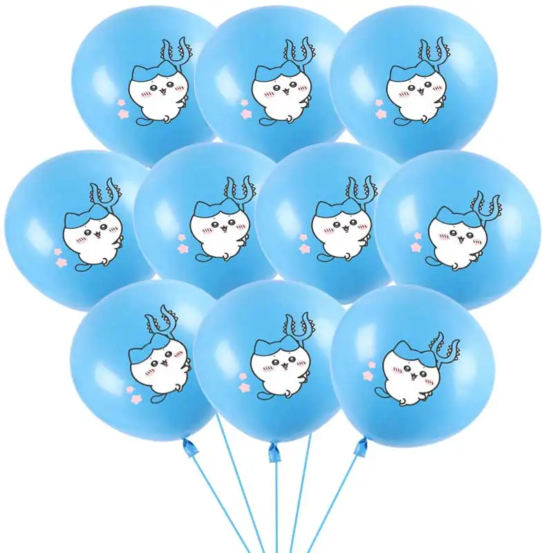 12/24/36/48 قطعة Kawaii Chiikawa تحت عنوان اللاتكس احباط بالون الأطفال حفلة عيد ميلاد بالون للزينة استحمام الطفل لعبة أطفال الهدايا #4
