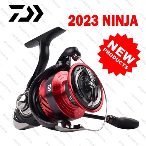 Imagen 1 del producto 2023 DAIWA NINJA LT carrete de pesca 1000-6000 carretes de pesca 5KG/10KG/12KG potencia 5,3:1/6,2:1 carretes giratorios de agua de mar