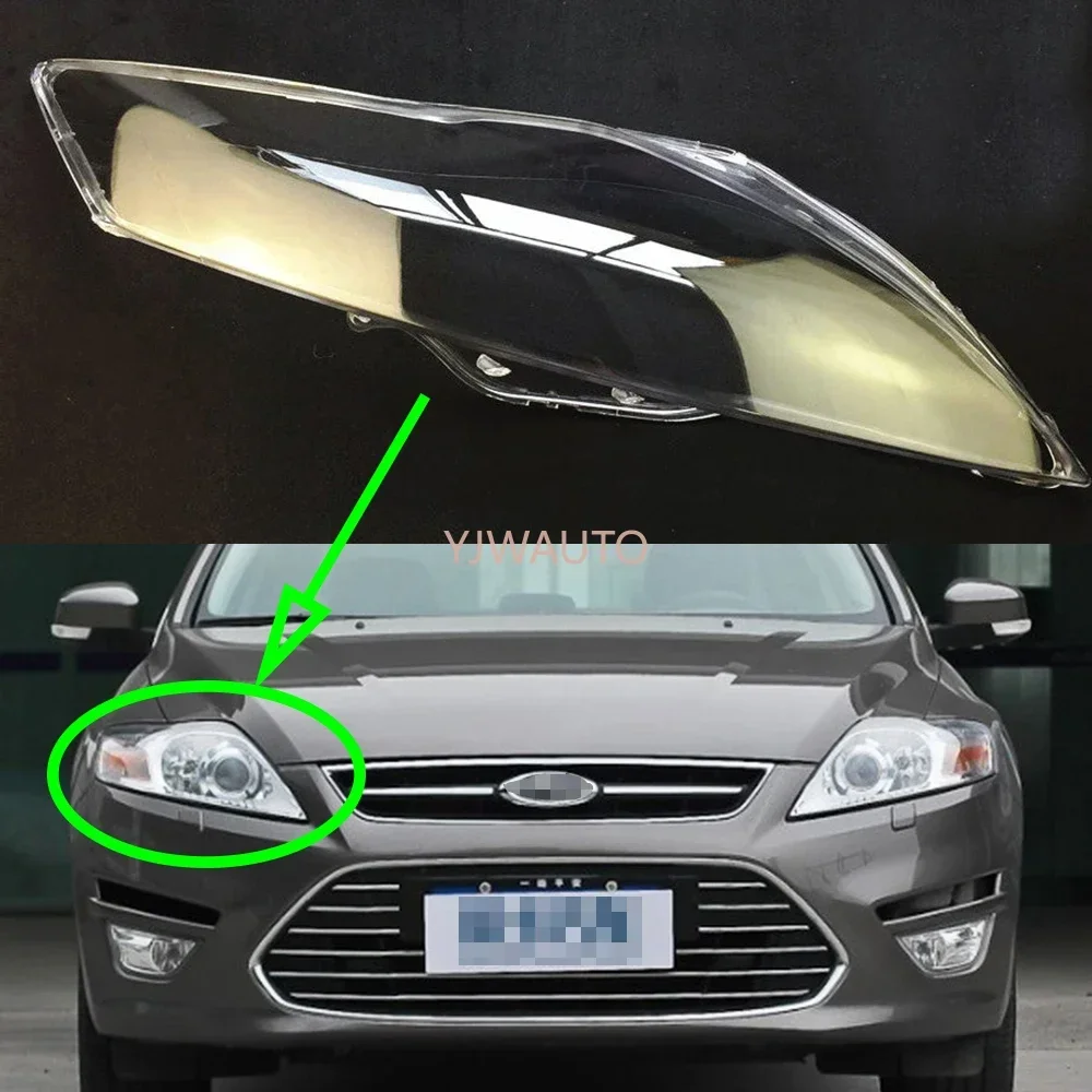 

Для Ford Mondeo Fusion 2008 2009 2010 2011 2012, крышка фары, сменная линза для переднего абажура, авто корпус
