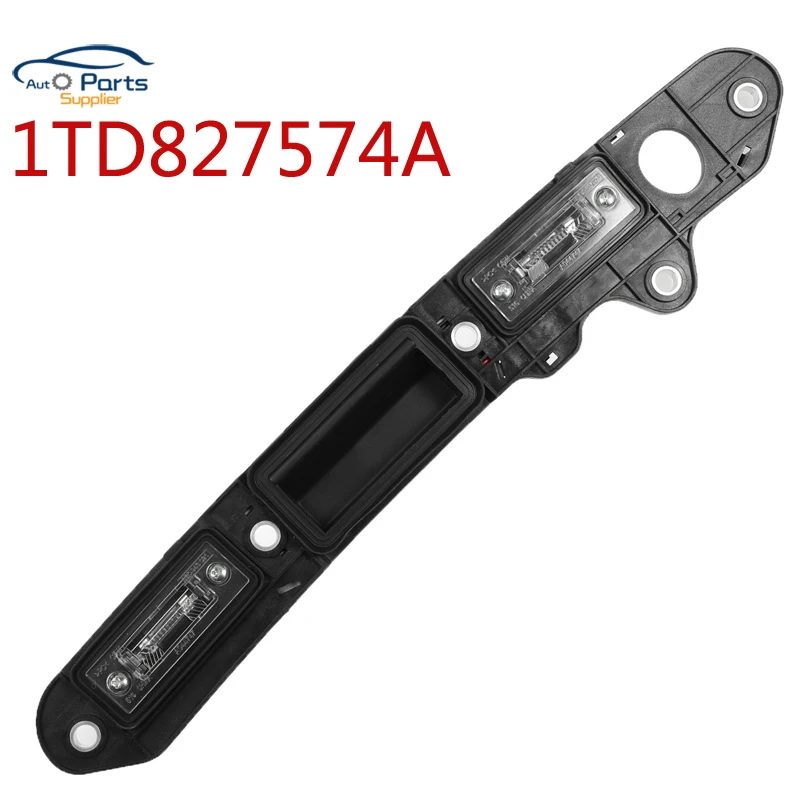 New 1TD827574A Trunk Lid Tailgate Shake Handle Bar License Light Plate Micro Switch For VW Golf Plus Jetta Passat B6 Touran