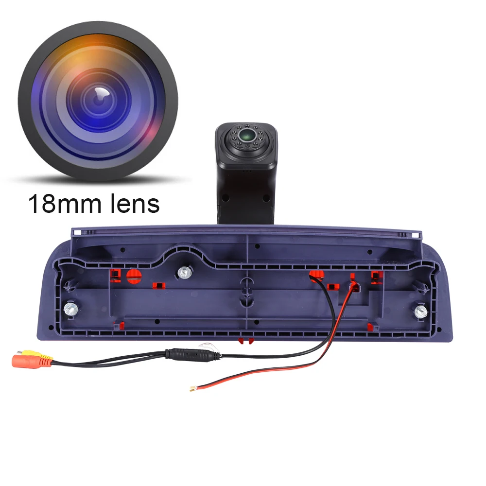 

18mm HD lens Car Brake Light Taillight parking rear view Camera for Ford Transit Connect2 II / XL 2014-2022 Stoplicht Bremslicht