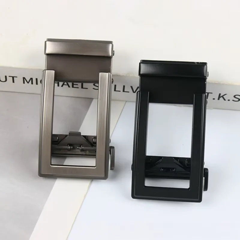 New Men's Belt Buckle Belt Buckle Casual Waist Head Business Accessories Automatic Buckle Width 3.5cm Fashion Belt Buckle