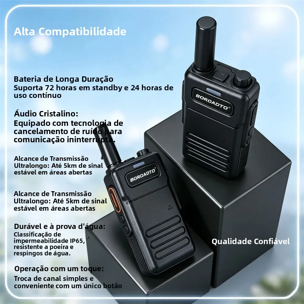 2-個-motolola-ミニトランシーバー-16-チャンネル-uhf-400-470mhz-マッチ-baofeng-双方向ラジオ長距離充電式ポータブル