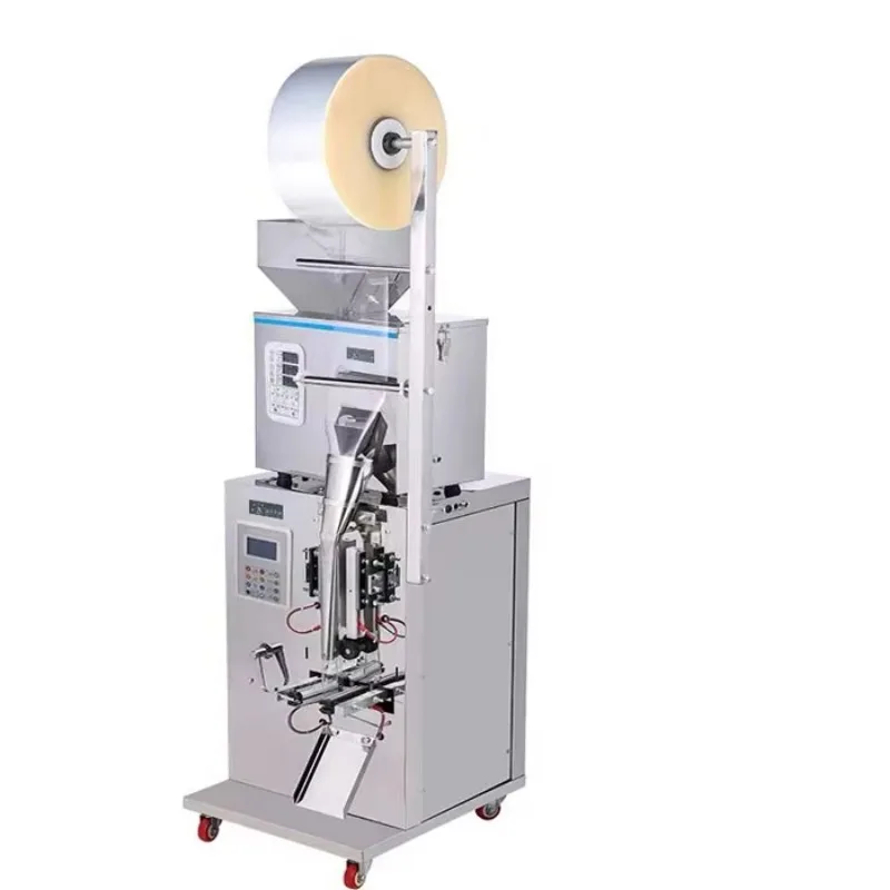 ماكينة تعبئة وتغليف مسحوق الجسيمات متعددة الوظائف ماكينة تغليف المواد الغذائية الأوتوماتيكية لرقائق صواميل الفشار #1