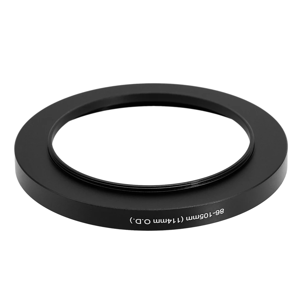 For 114 mm Matte Box or 105 mm lens filter Matte Box Adapter Filter Step Up Ring 48 / 54 / 60 / 86 / 95 / 105mm-105mm 114mm O.D