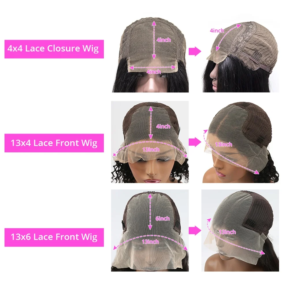 Peruka Short Bob 13x4 Transparent Lace Frontal Human Hair Wigs Body Wave Brazilian Human Hair Lace Front Wig For Women Pre Plucked