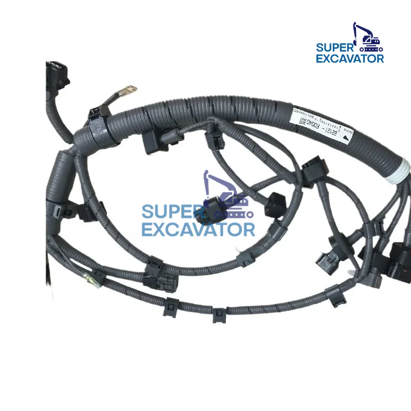 Genuine Engine Wiring Harness 82121-E0G40 For Kobelco J05E SK200-8 SK250-8 Engine line speed S82121-E0G40