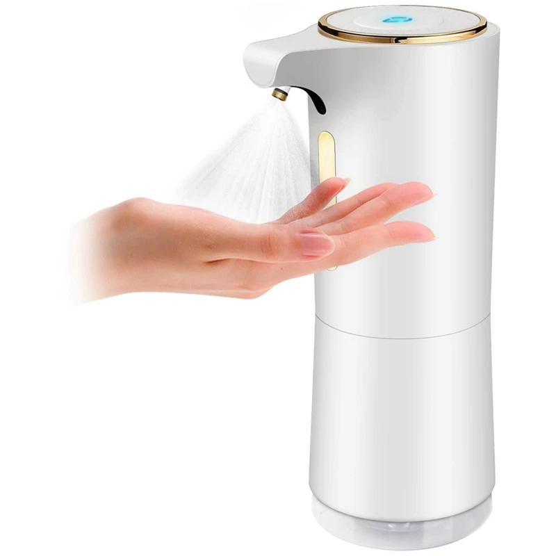 Distribuidor automático do álcool Touchless, máquina recarregável do pulverizador do sabão, 300ml