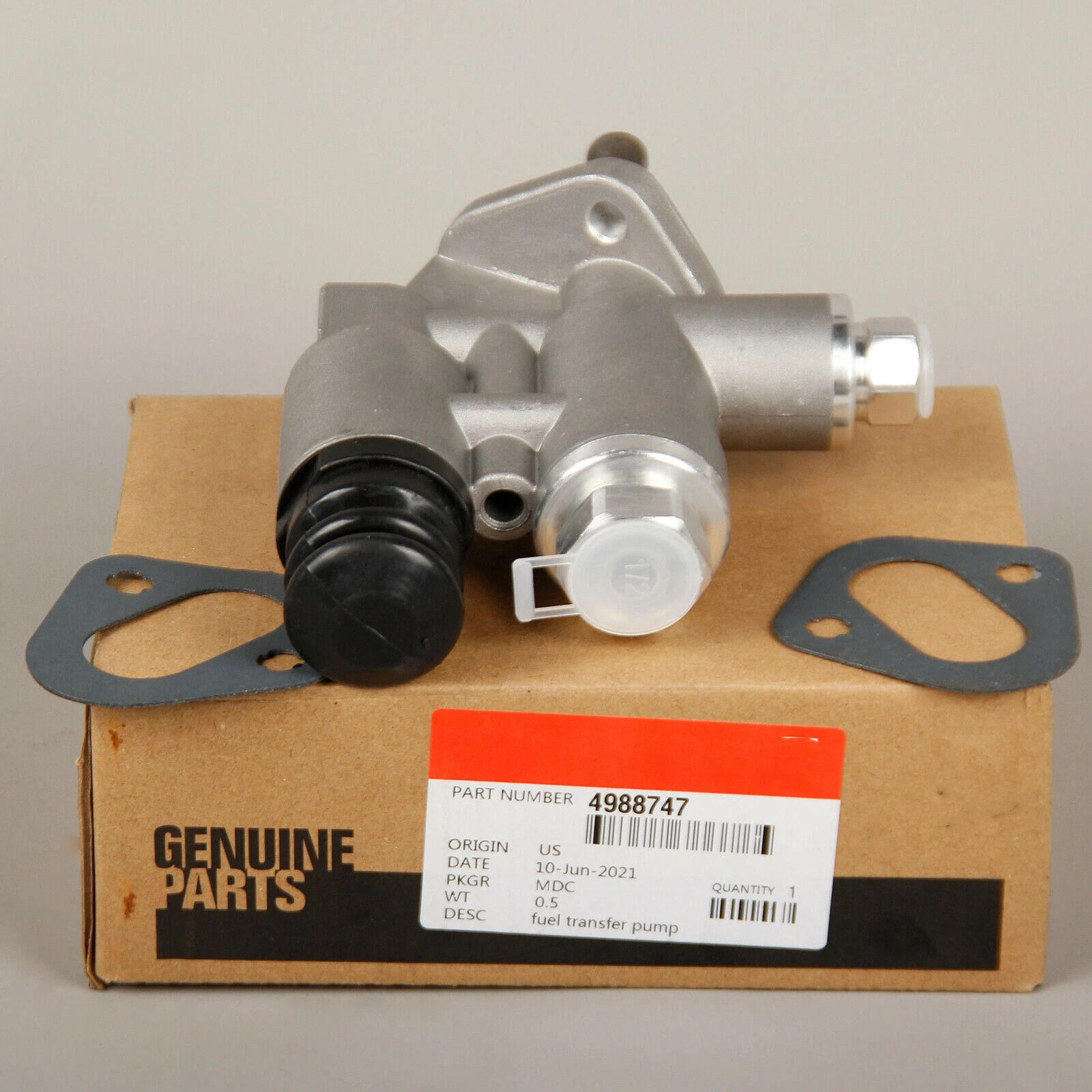 For 4988747 Diesel Engine Fuel Lift Pump Kit W/Gaskets FOR 94-98 Dodge Cummins 5.9L NEW - Image 2