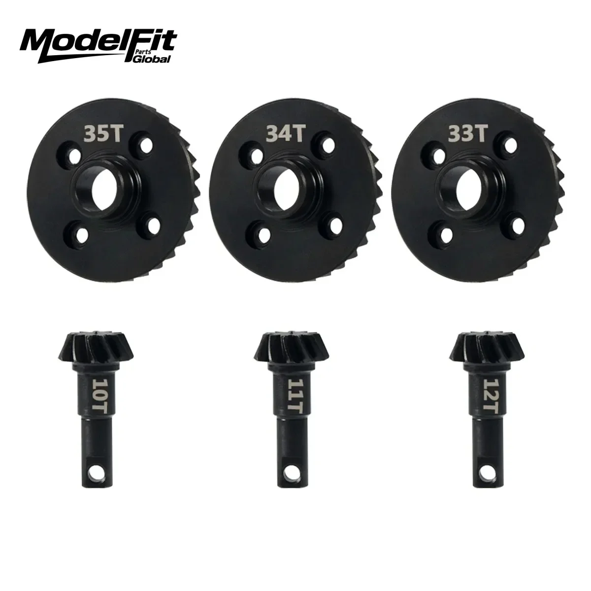 Steel Ring Pinion Overdrive Underdrive Axle Differential Gears For 1/10 RC Crawler Car TRX4 TRX6 Defender Bronco Upgrade Parts