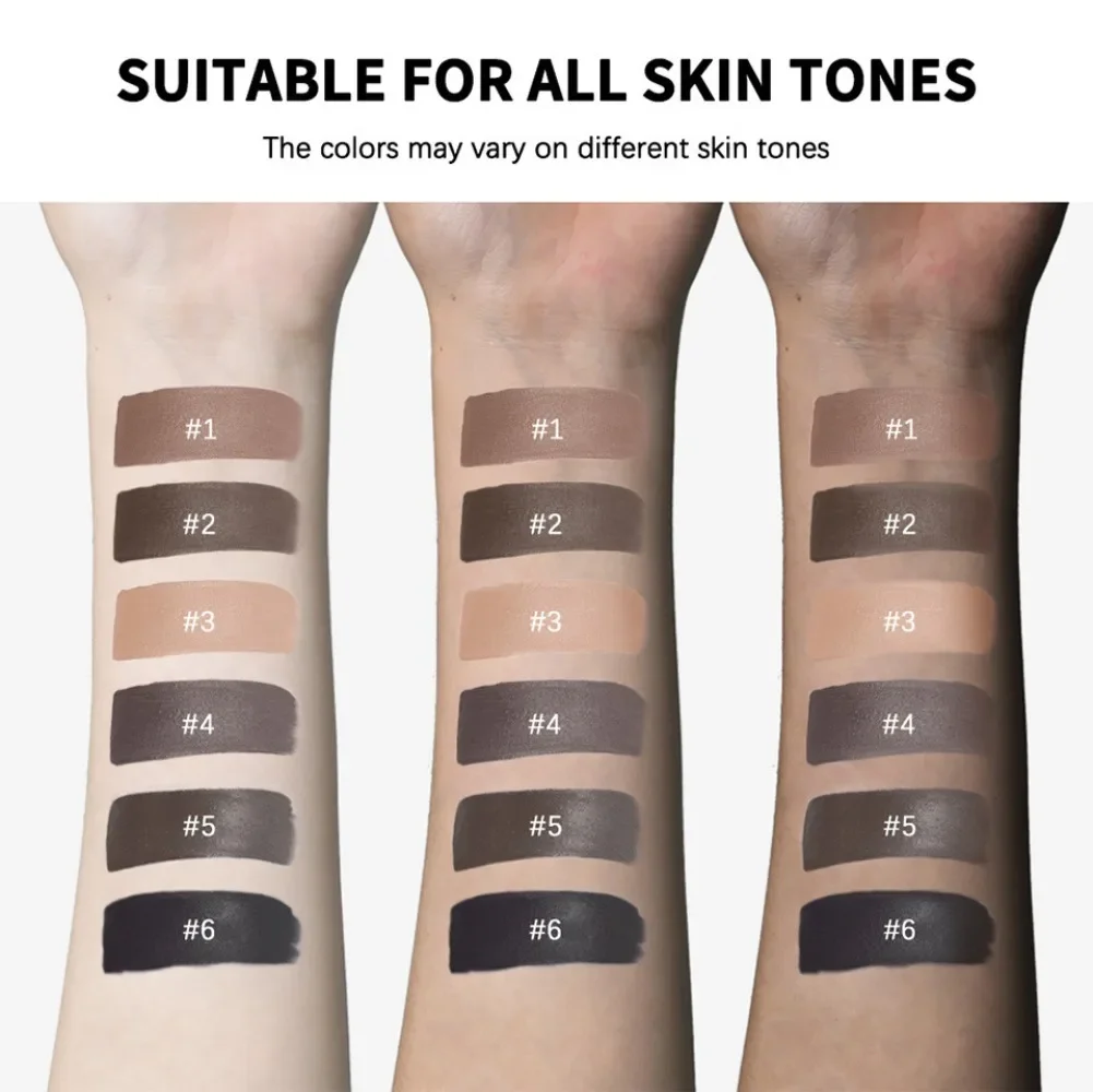 Superfluff Volumizing Brow Mousse Tint for Eyebrows Tinted Brow Gel Brown Long Lasting Waterproof Eyebrow Tattoo Dye Cosmetics