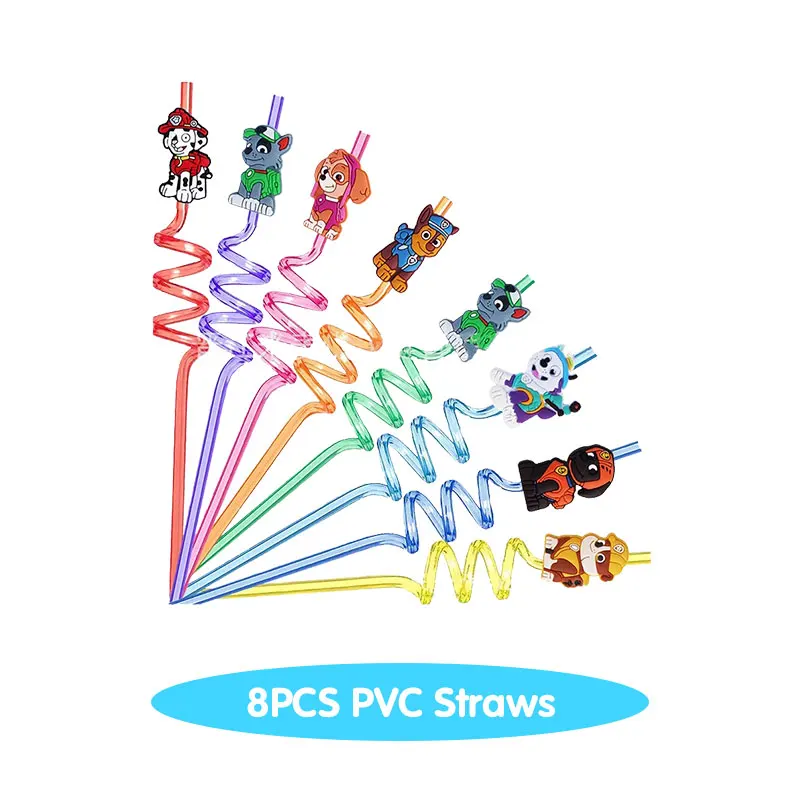 Paw Patrol Birthday Party Decorations Tableware Supplies Paper Cups Plates Napkins Tablecloth Dogs Balloons Backdrop Kids Gifts