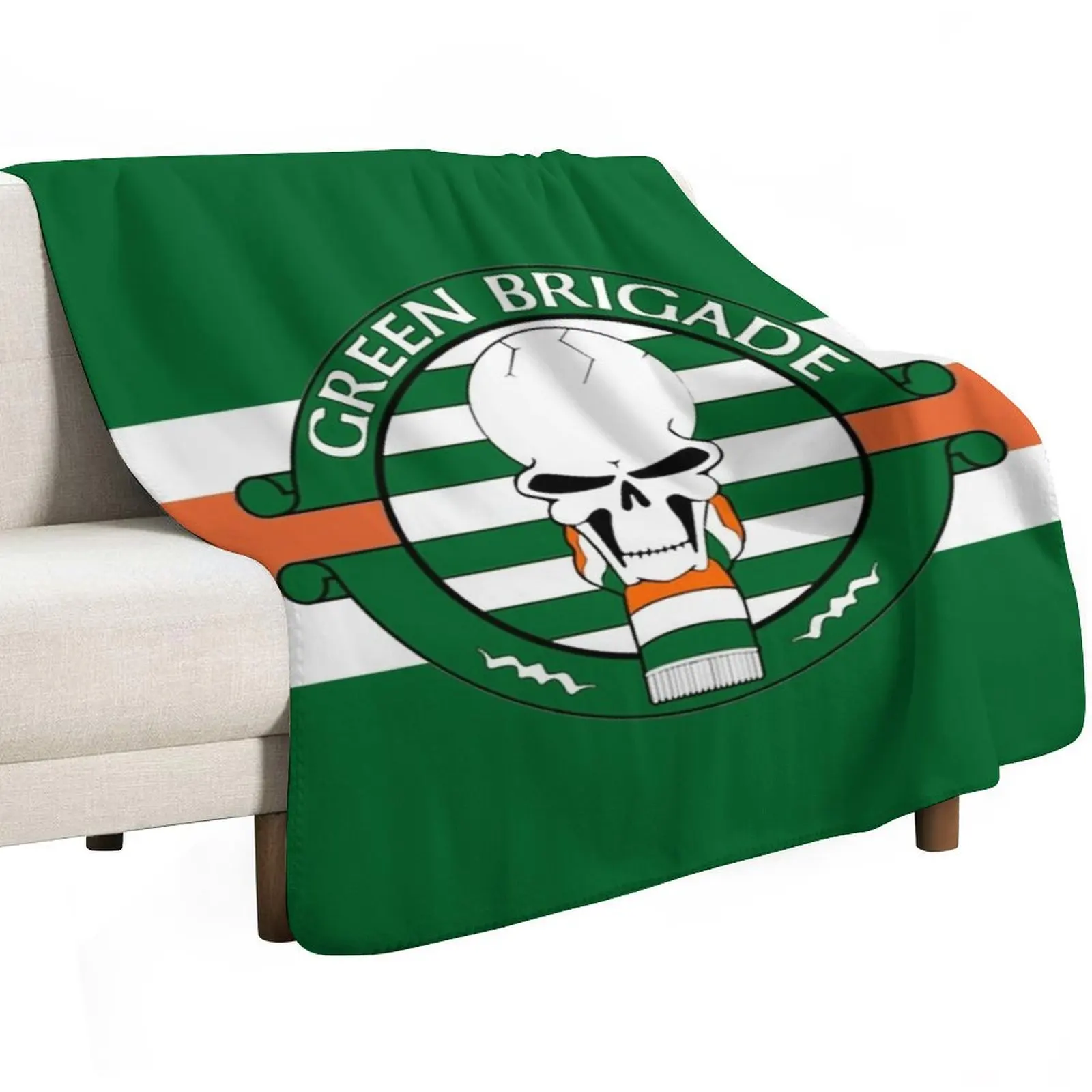 Green Brigade Throw Blanket Winter beds Soft Big Furry blankets ands Soft Baby Blankets