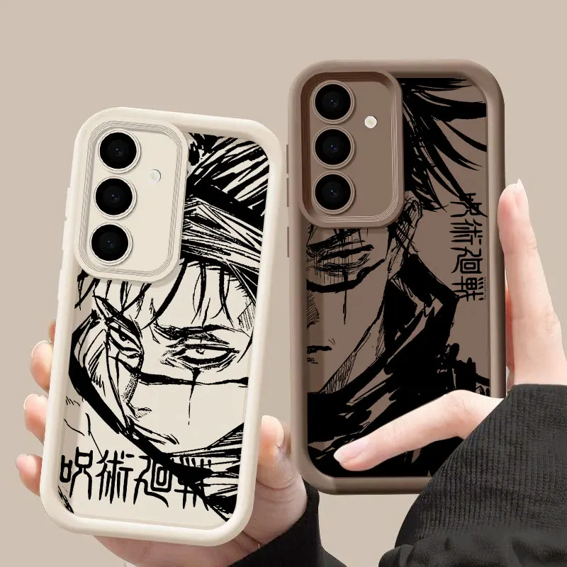 Jujutsus Kaisens Choso ART Anime S26Ultra Case For Samsung Galaxy S26 S25 S24 S22 S23 Ultra S21 Plus S20 S25 FE Protection Cover